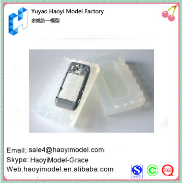 China prototype maker custom vacuum casting hot selling phone holders silicone